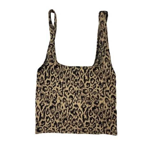 Anthropologie Leopard Print Tank Top - Picture 2 of 5